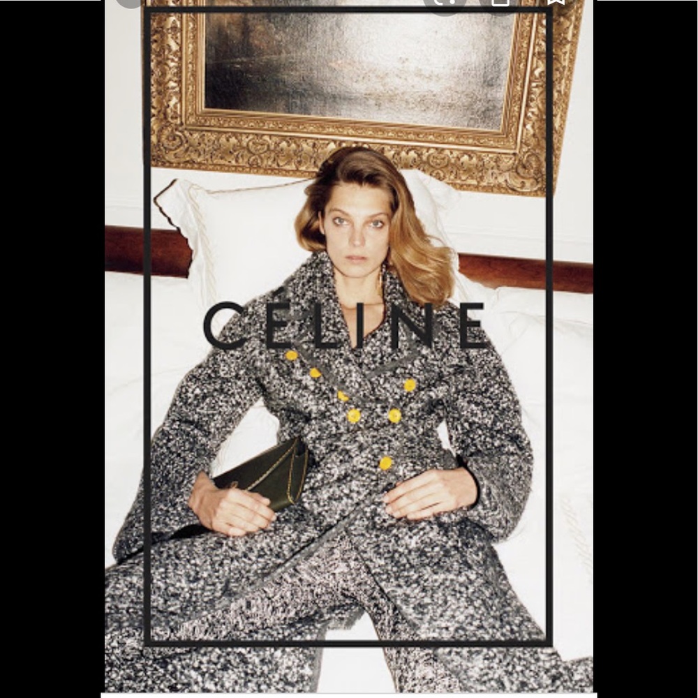 💥SOLD 💥CELINE Asymmetrical Wool Jacket Sweater
